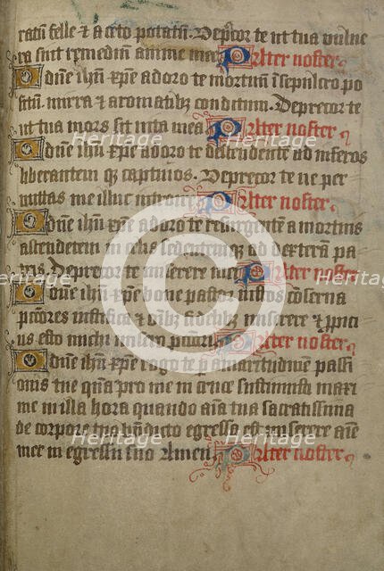 Text Page, about 1480-1490. Creator: Unknown.