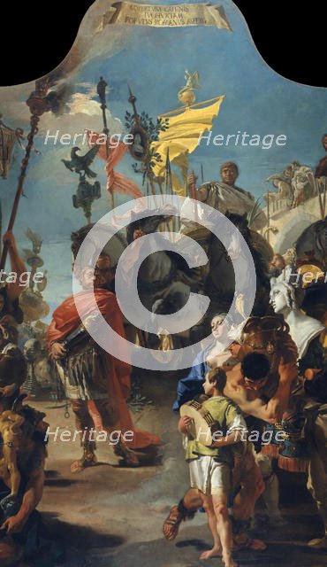 The Triumph of Marius, 1729. Creator: Giovanni Battista Tiepolo.