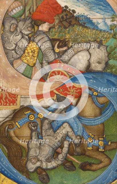 Cutting from a Gradual, about 1440-1450. Creator: Pisanello.