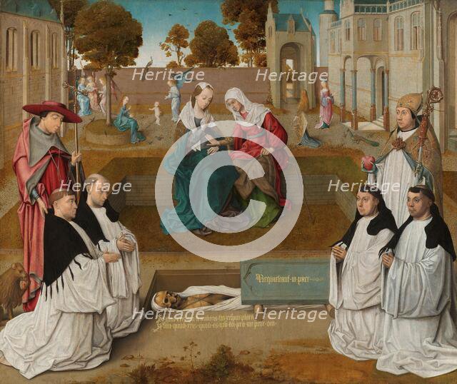 Memorial tablet, c.1500. Creator: Master of the Spes Nostra.