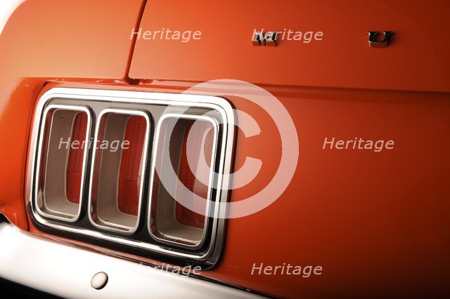 Ford Mustang Boss 429 1970. Artist: Simon Clay.