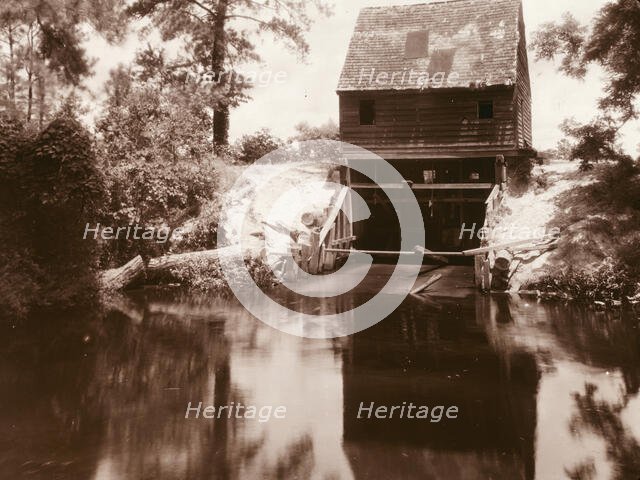 Drummond Mill, store, and cabin, Lee Mont vicinity, Accomac County, Virginia, between c1930 and 1939 Creator: Frances Benjamin Johnston.