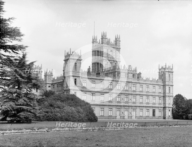 Highclere Castle, Highclere, Hampshire, c1860-c1922. Artist: Henry Taunt