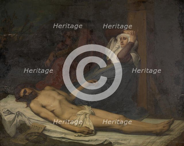 Pietà, 1866. Creator: Charles Verlat.