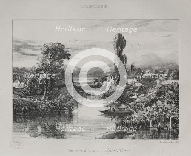 View near Alençon, 1839. Creator: Jules Dupré (French, 1811-1889).