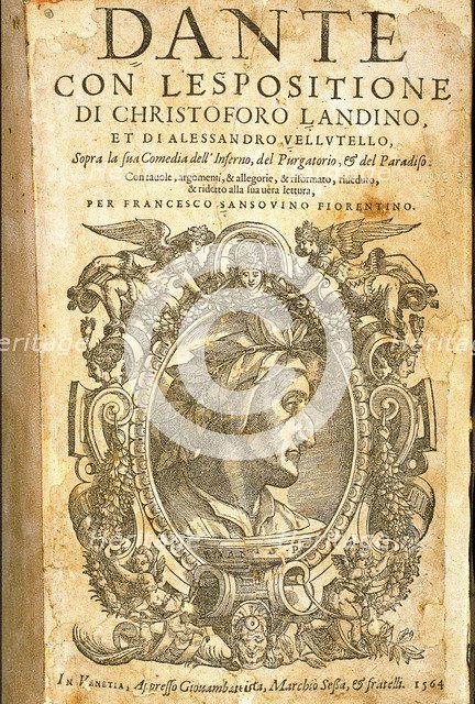 Dante Alighieri (1265-1321), 1564.