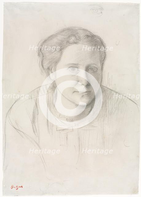 Victoria Dubourg, c. 1866. Creator: Edgar Degas (French, 1834-1917).