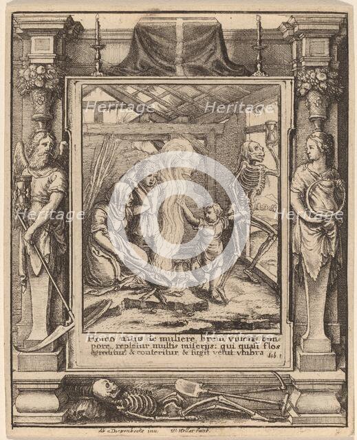 Child, 1651. Creator: Wenceslaus Hollar.