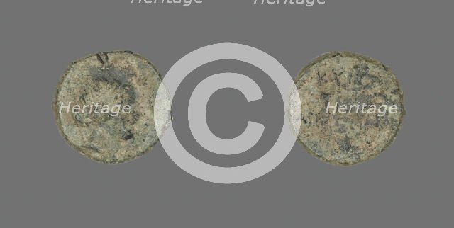 Coin Depicting the Amazon Cyme, about 250 BCE. Creator: Unknown.