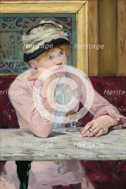 Plum Brandy, c. 1877. Creator: Edouard Manet.