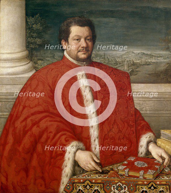 Gianfrancesco Sagredo, late 1590s. Artist: Girolamo da Ponte.