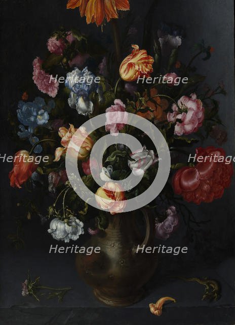 A Vase with Flowers, probably 1613. Creator: Jacob Vosmaer.