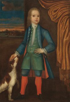 Boy in Blue Coat, c. 1730. Creator: Unknown.