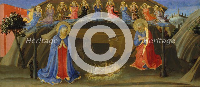 The Nativity, ca. 1433-34. Creator: Zanobi di Benedetto Strozzi.