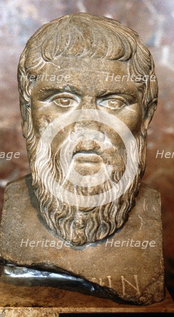 Plato, Ancient Greek philosopher. Artist: Unknown