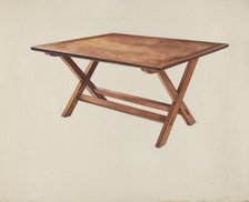 Shaker Ironing Table, 1935/1942. Creator: Irving I. Smith.