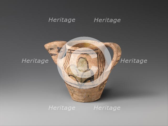 Jug with Flattened Spout, Italian, ca. 1300. Creator: Unknown.