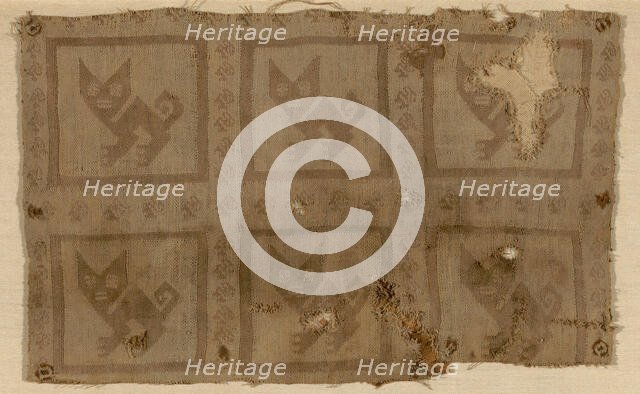 Fragment, Peru, A.D. 1000/1476. Creator: Unknown.