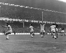 Brazil v Hungary, World Cup, 1966.  Artist: Bippa