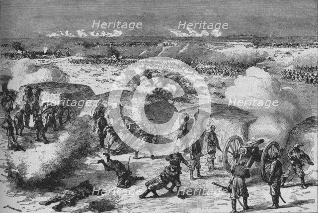 'Russian Attack Upon A Turkish Redoubt', 1902. Artist: Unknown.