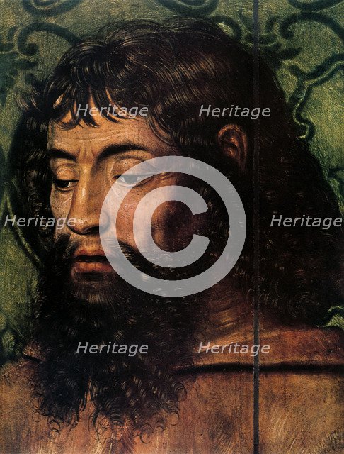 'The Legend of Saint Lucie, Virgin and Child with Saints' (detail), 15th century. Artist: Anon