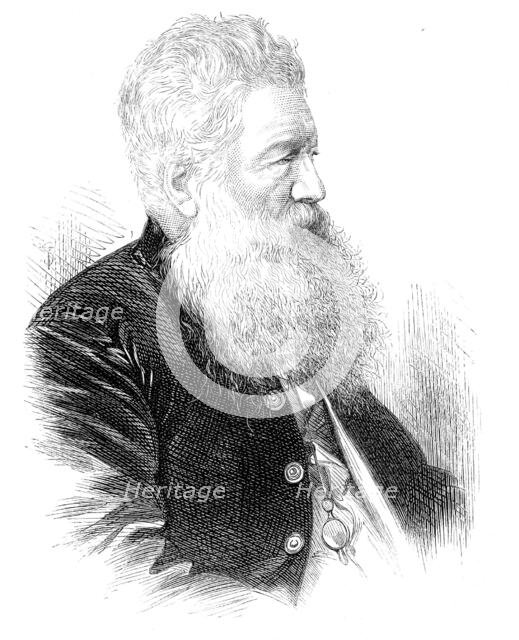 The late Mr. R. Young, Sheriff Elect of London, 1871. Creator: Unknown.