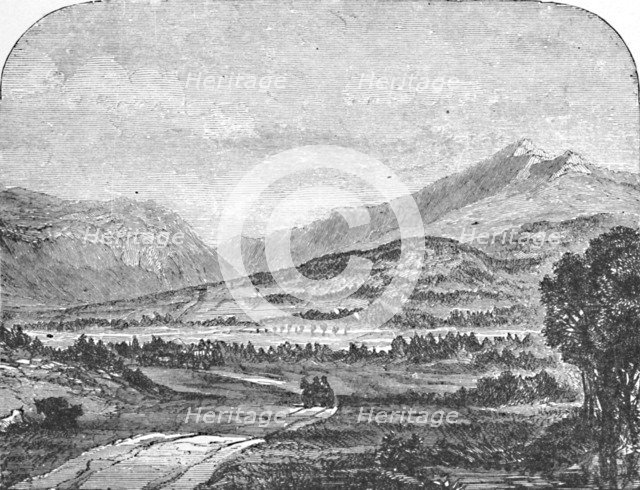 'Franconia Mountains, from Thornton', 1883. Artist: Unknown.