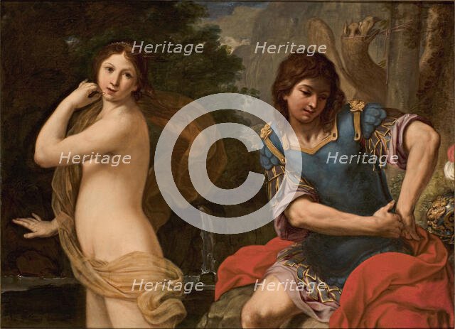 Angelicescapes from Ruggiero thanks to the ring, c1650. Creator: Sirani, Giovanni Andrea (1610-1670).