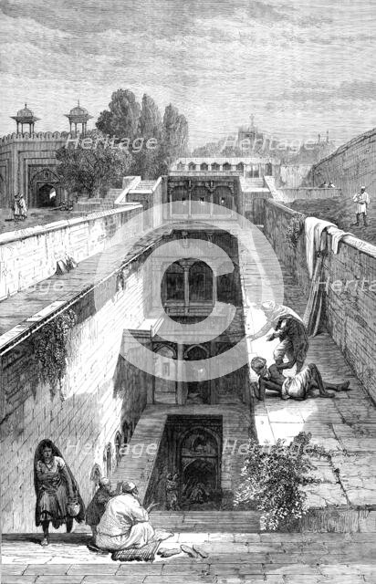 Hindoo shrine at Allahabad, 1881. Creator: Unknown.