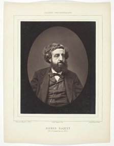 Alfred Naquet (French chemist and politician, 1834-1916), c. 1876. Creator: Pierre Petit.