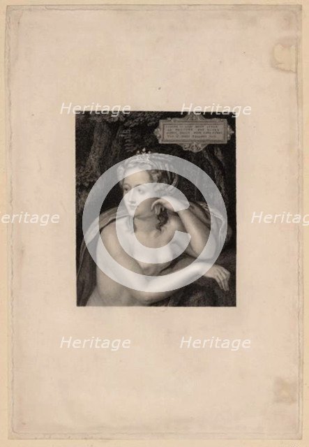 Portrait of Diane de Poitiers (1499-1566), Mid of 16th cen.. Artist: Anonymous  