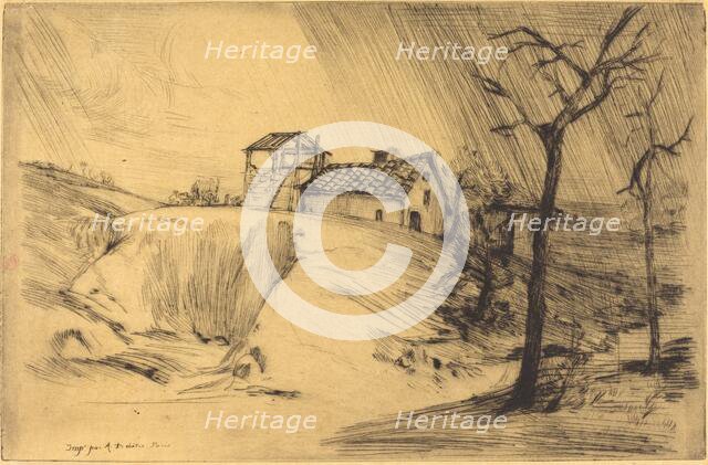 Brick-works (La Briqueterie). Creator: Alphonse Legros.