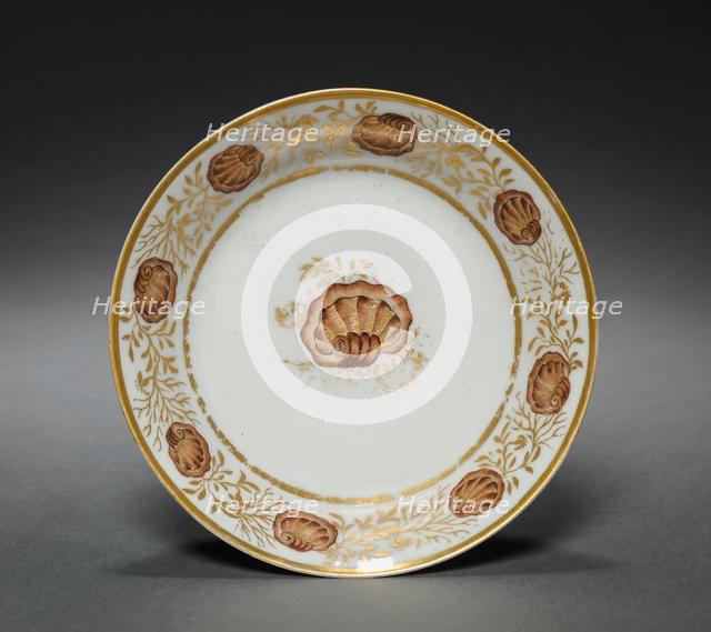 Saucer from Oliver Wolcott, Jr. Tea Service (6 of 6), 1785-1805. Creator: Unknown.