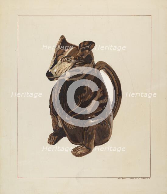 Possum Pitcher, c. 1938. Creator: Ernest A Towers Jr.