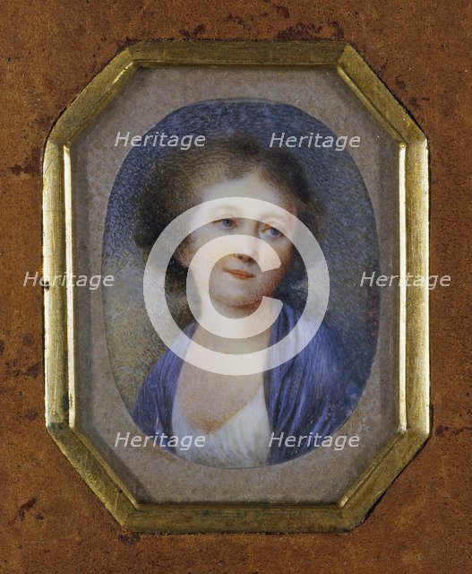 Portrait of Maria Alexeevna Lvova, First quarter of 19th century. Artist: Anonymous  