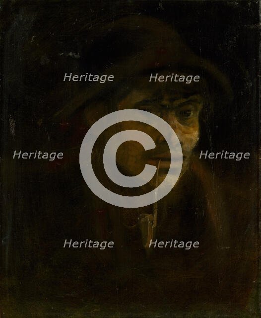 Tramp with a Pipe, 1880-1900. Creator: Ladislav Mednyanszky.