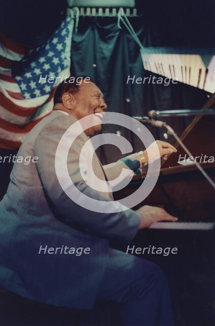 Jay McShann, Edinburgh Jazz Festival, Scotland, 1987. Creator: Brian Foskett.