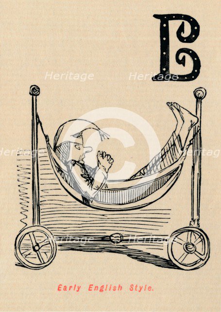 'Early English Style', c1860, (c1860). Artist: John Leech.