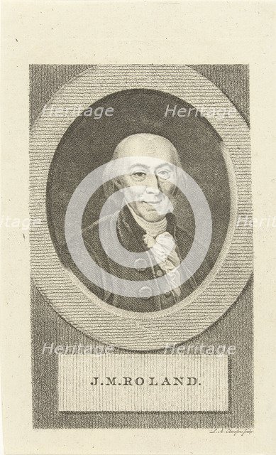Jean-Marie Roland de La Platière (1734-1793), 1790s.