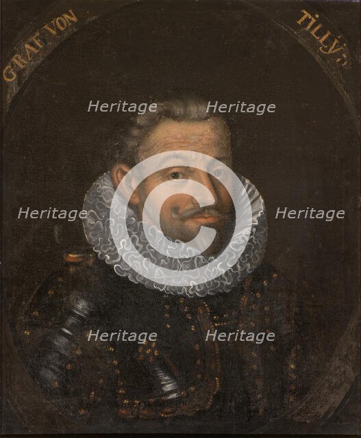 Jean Tserclaes von Tilly, 1559-1632, Count, c17th century. Creator: Anon.