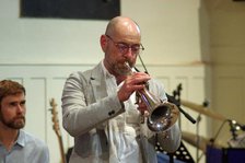 Chris Coull, Zoe Francis and Friends, Chris Coull Promotion, St Andrew’s Church, Hove, July 2025. Creator: Brian O'Connor.