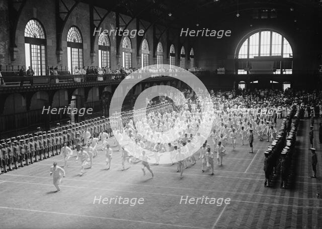 Naval Academy, U.S. - Graduation Exercises, 1917. Creator: Harris & Ewing.