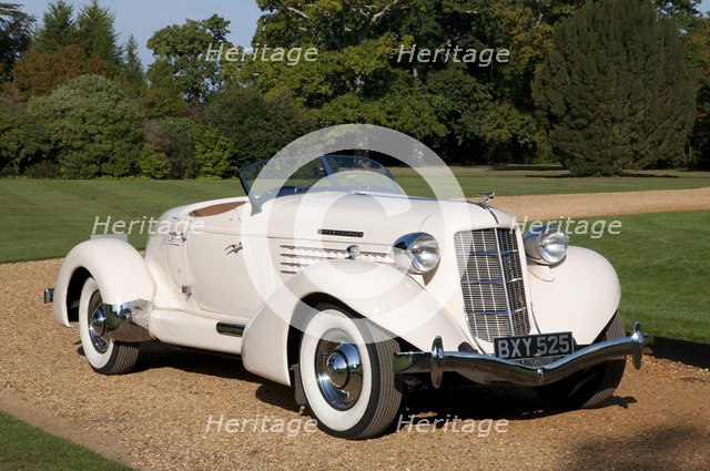 1935 Auburn 851 Speedster Artist: Unknown.