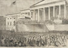 The Inauguration of Abraham Lincoln as President of the United States, at the Capitol, March 4, 1861 Creator: Unknown.