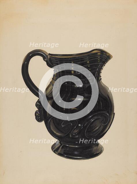 Pitcher, c. 1936. Creator: John Tarantino.