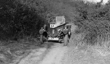 1929 AC Acedes Six Open tourer taking part in a trial Artist: Bill Brunell.