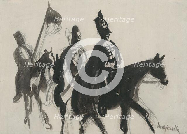 Riders, 1940-1944. Creator: Cyprian Majernik.
