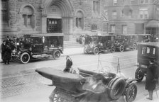 Funeral of C. Gates, 1913. Creator: Bain News Service.