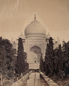 The Taj Mahal, Agra, India, c1858. Creator: Felice Beato.