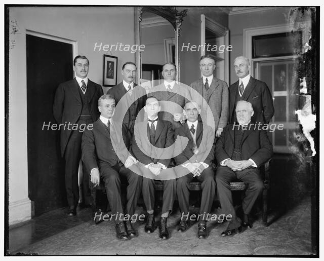 Excess Profits Advisory Board..., between 1910 and 1920. Creator: Harris & Ewing.